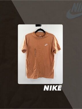 NWT Nike The Nike Tee Brown Tee Shirt